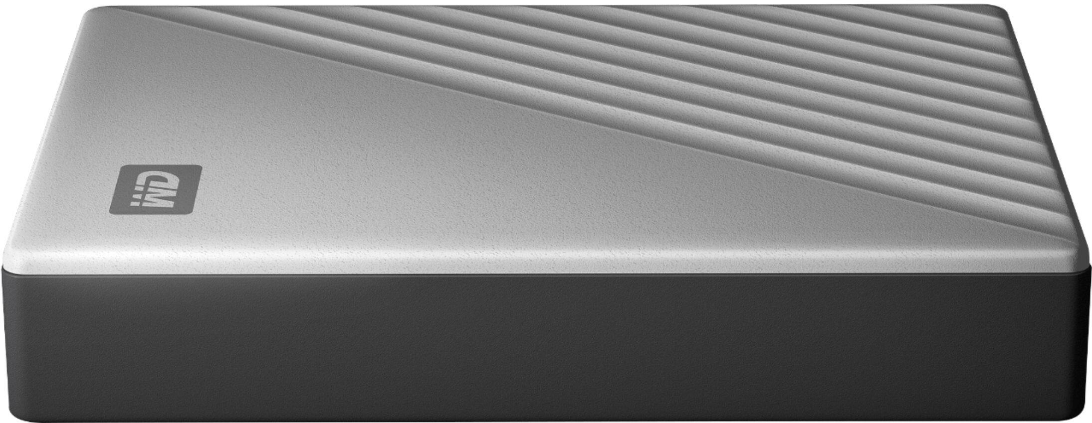 Alt View 13. WD - My Passport Ultra 4TB External USB 3.0 Portable Hard Drive - Silver.