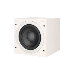 Bowers & Wilkins - 600 Series 8" 200W Powered Subwoofer - Matte White - Front_Zoom