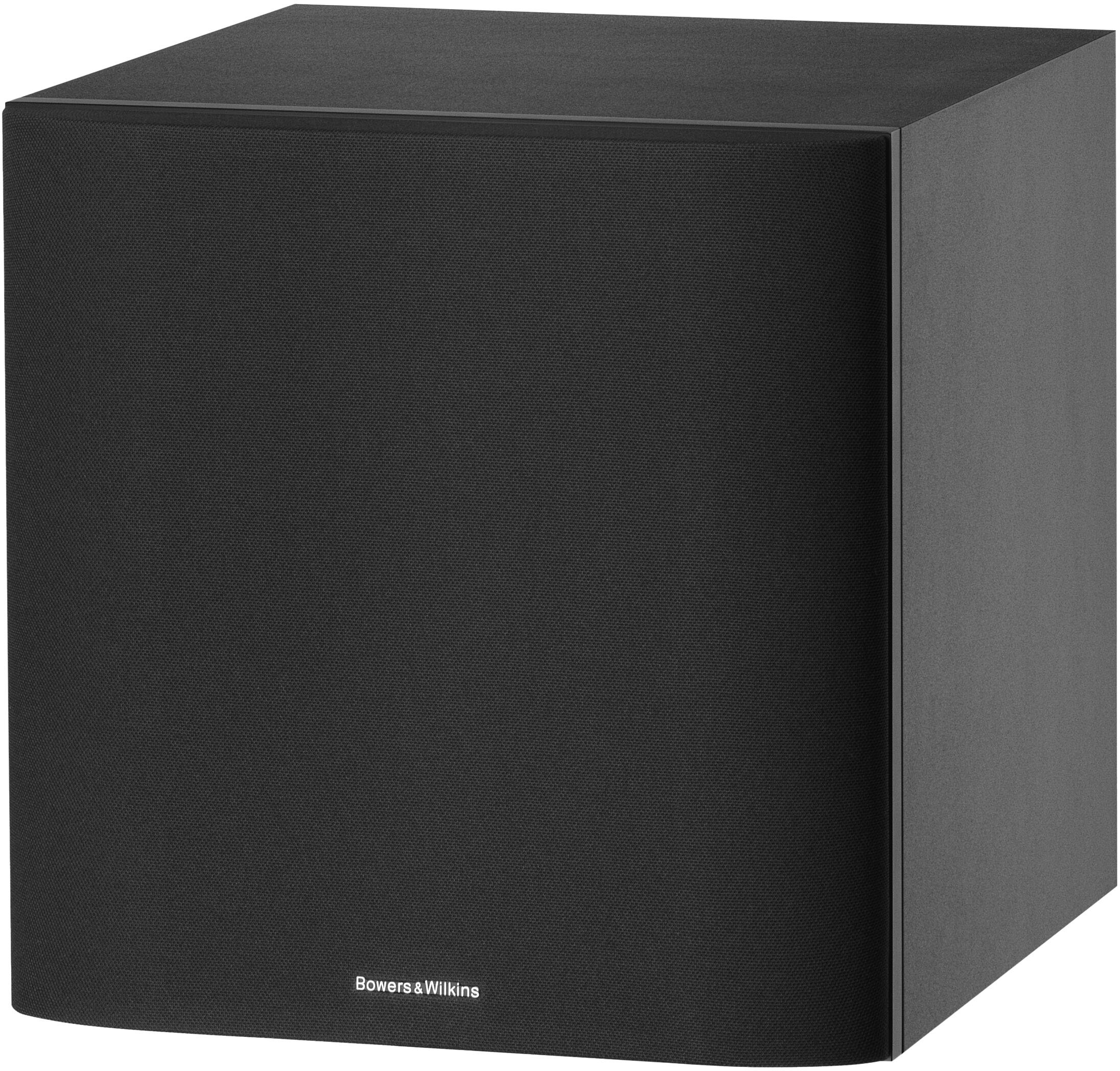 Angle View: MartinLogan - Dynamo 800X 10" 600W Sealed, Powered Subwoofer, with Sub Control App and Wireless Ready - Satin Black