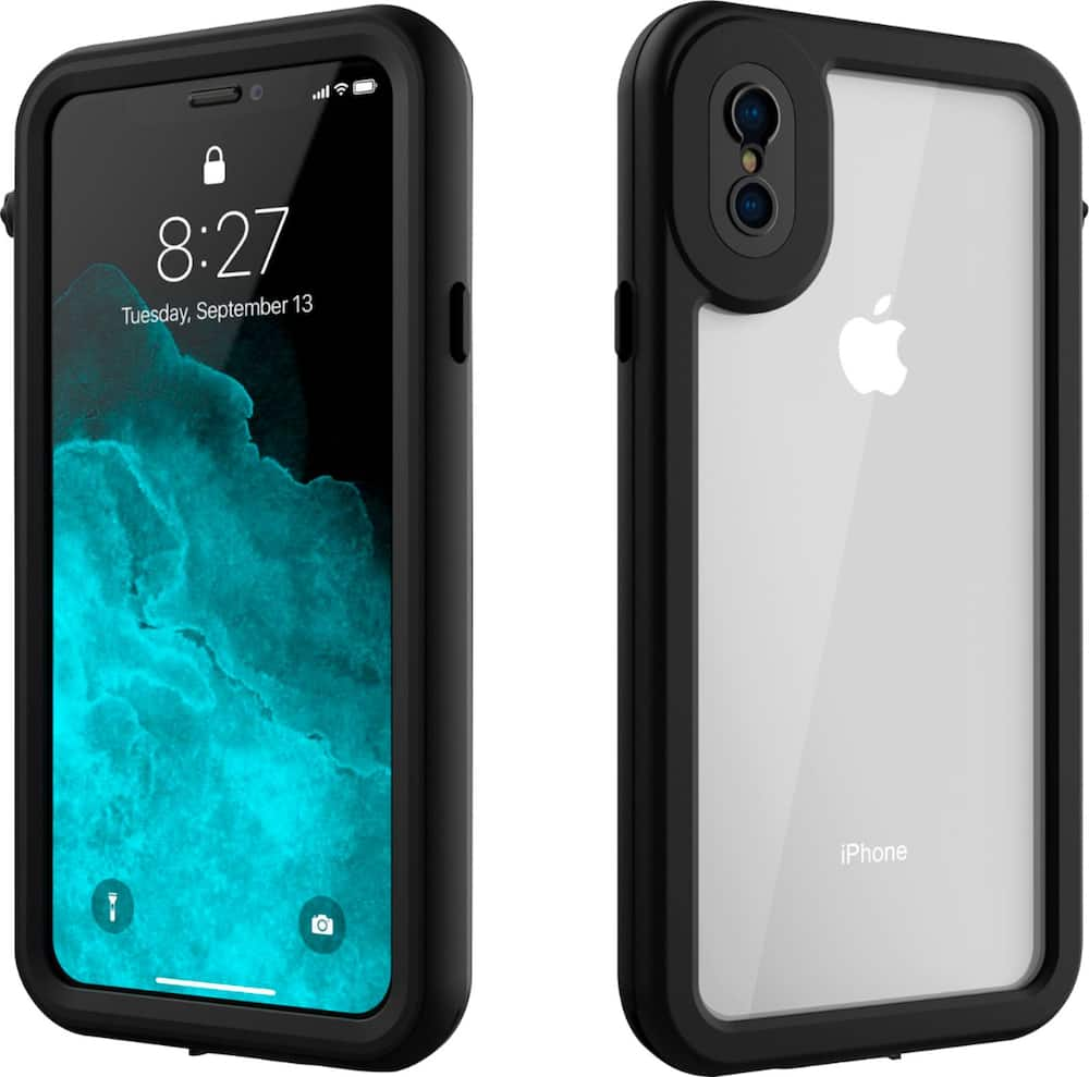 splash modular case for apple iphone xs - black