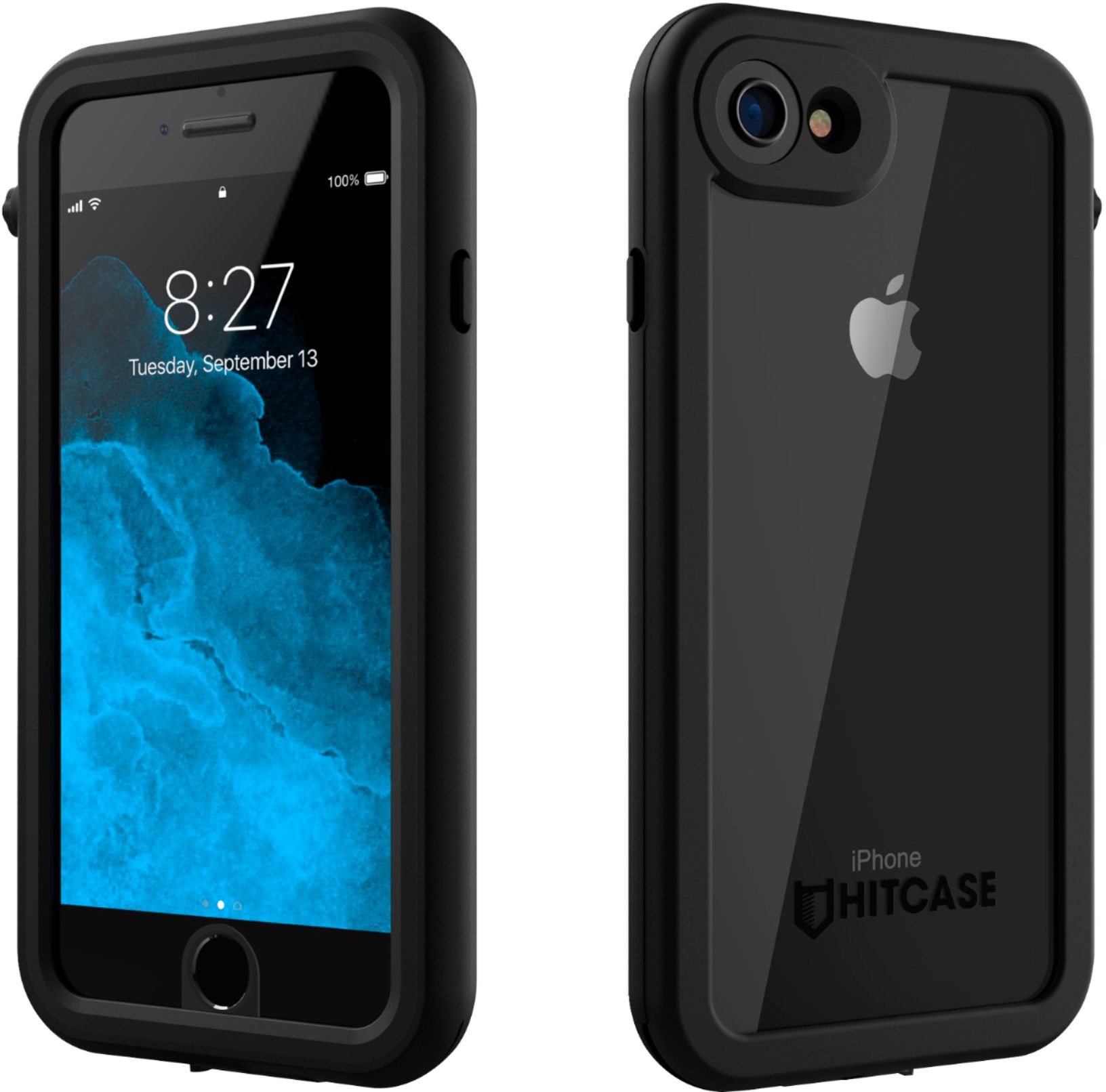 Hitcase - Splash Modular Case for AppleÂ® iPhoneÂ® 7 Plus and 8 Plus - Black was $69.99 now $38.99 (44.0% off)
