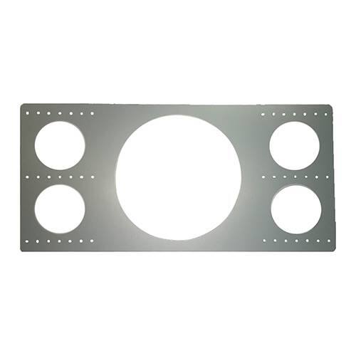 Front. KEF - Rough-in Frame - Gray.