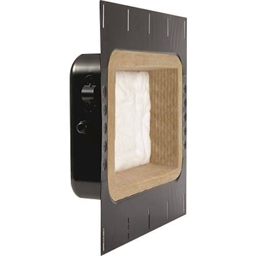 Angle. Bowers & Wilkins - Fire-rated Back Box - Black.