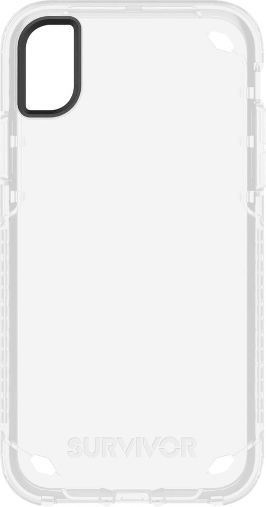 survivor strong case for apple iphone xr - clear survivor strong case for apple iphone xr - clear