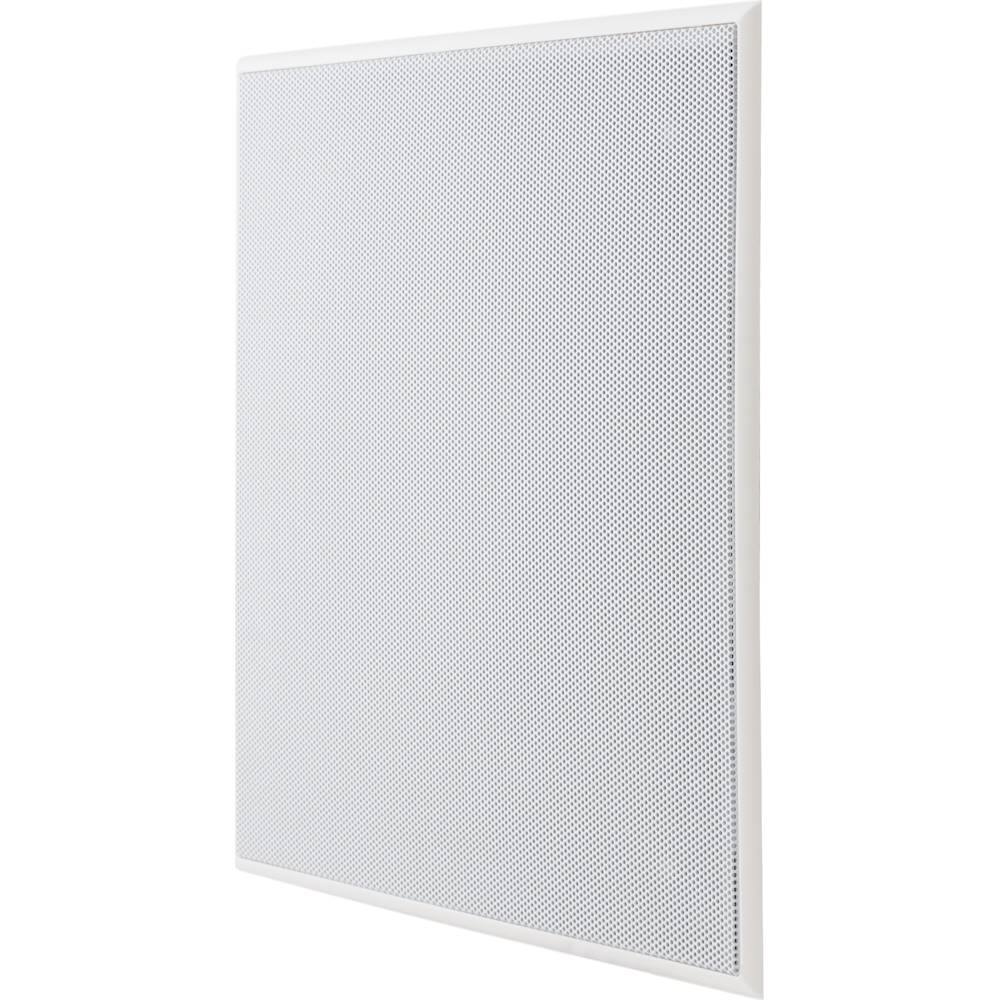 Left. Sonance - VP6SQ SQUARE ADAPTOR W/ GRILLE - Visual Performance 6-1/2" Square Adapter with Grille (2-Pack) - Paintable White.