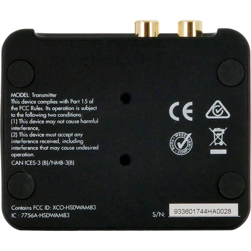 Alt View 12. Sonance - WIRELESS TRANSMITTER (Each) - Black.