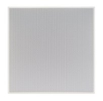 Square Replacement Grille for Sonance R10SUB Subwoofer (Each) - Paintable White - Front_Zoom