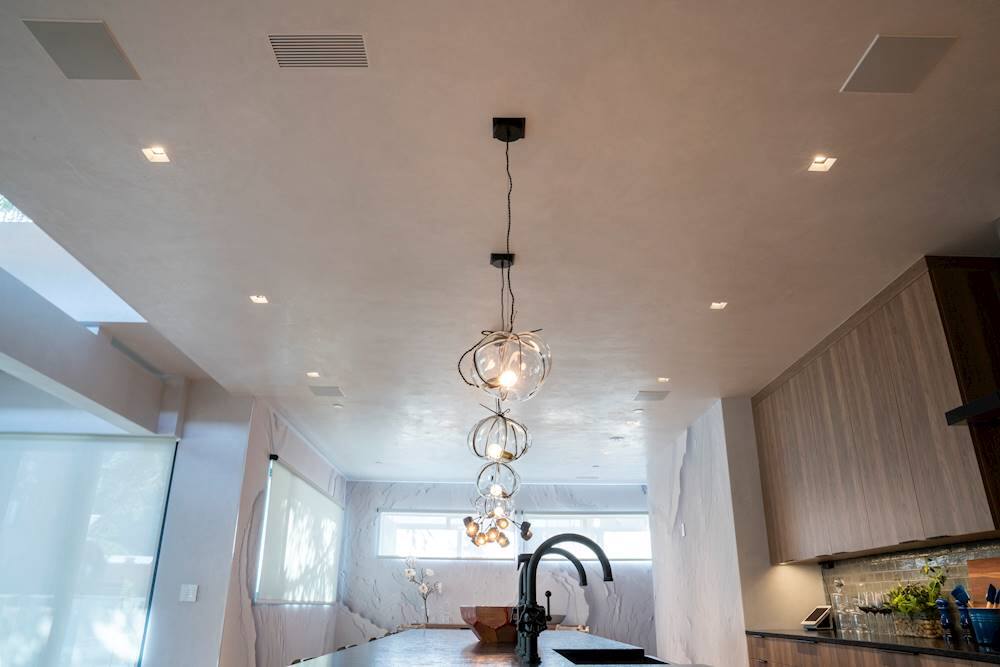 Alt View 14. Sonance - VP8SQ SQUARE ADAPTOR W/ GRILLE - Visual Performance 8" Square Adapter with Grille (2-Pack) - Paintable White.