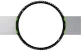 Sonance - LARGE ROUND FLEX BRACKET - Flex Bracket for Select 8" Speakers (10-Pack) - Black
