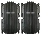 Front. Sonance - Large Rectangle Retrofit Enclosure - Visual Performance 8" Enclosure for Select Speakers (2-Pack) - Black.