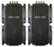 Front. Sonance - Large Rectangle Retrofit Enclosure - Visual Performance 8" Enclosure for Select Speakers (2-Pack) - Black.