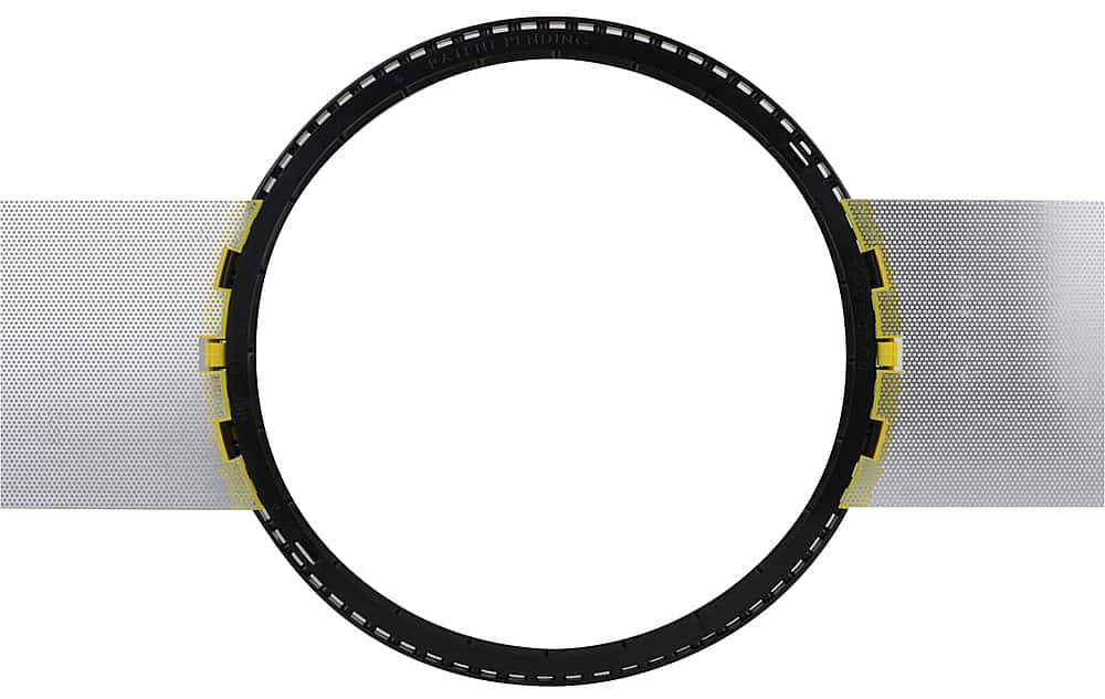 Front. Sonance - MEDIUM ROUND FLEX BRACKET - Visual Performance Flex Bracket for Select 6.5" In-ceiling Speakers (10-Pack) - Black.