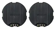Front. Sonance - LARGE RETROFIT ENCLOSURE - Visual Performance Large Retrofit Enclosure for select 8" In-Ceiling Speakers (2-Pack) - Black.