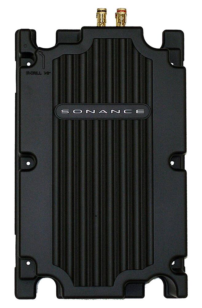 Angle. Sonance - MEDIUM RECTANGLE RETROFIT ENCLOSURE - Visual Performance Enclosure for select 6.5" In-wall Rectangle Speakers (2-Pack) - Black.