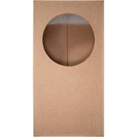 Sonance - LARGE ROUND ACOUSTIC ENCLOSURE - Visual Performance Enclosure for Select 8" In-Ceiling Speakers (Each) - Unfinished Wood - Front_Zoom