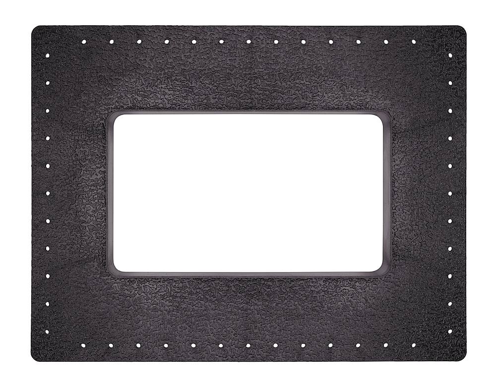 Angle. Sonance - Small Rectangle Masonry Bracket for Select Speakers (2-Pack) - Black.
