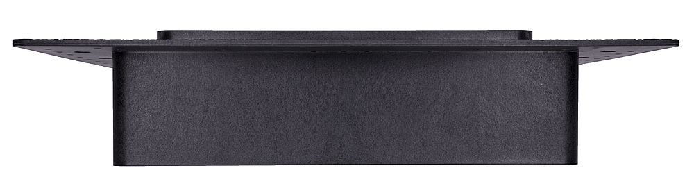 Left View: Large Rectangle Flex Bracket for Select Sonance Speakers (10-Pack) - Black