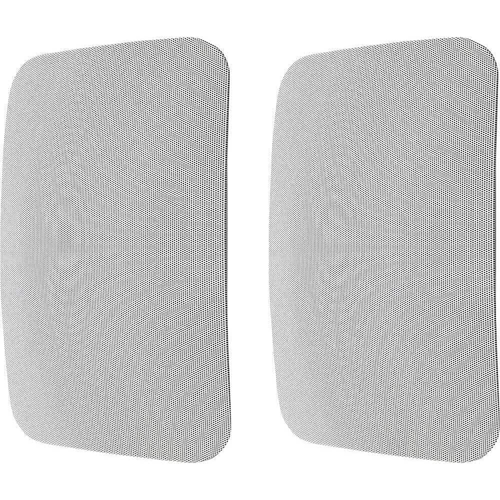 Sonance - GRILLE PS-S63/MARINER 6 WHITE - Professional Series Mariner and Mariner Series 6.5" Replacement Grille (2-Pack) - Paintable White - Front_Zoom