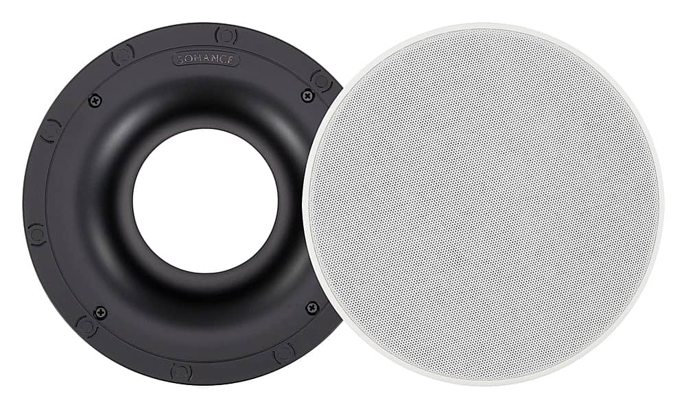 Front. Sonance - VPBPC6R - Visual Performance Bandpass Connector for BPS8 Subwoofer (Each) - Black.