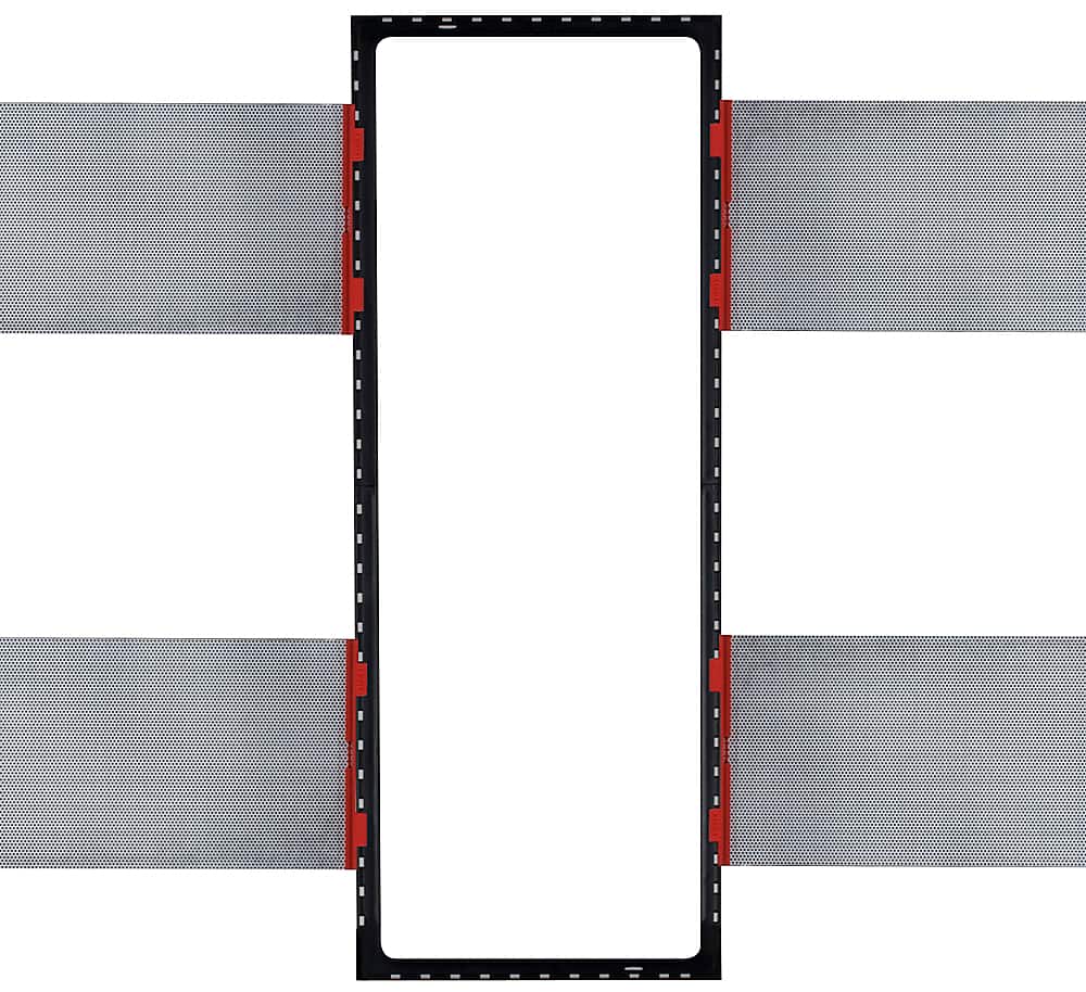 Front. Sonance - R1/R1SUR FLEX BRACKET - Flex Bracket for Reference R1/R1SUR Speaker (Each) - Black.