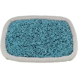TRIXIE - Snuffle & Seek Plate, Sniff Mat, Slow Feeder, Level 1 Enrichment Puzzle - Blue