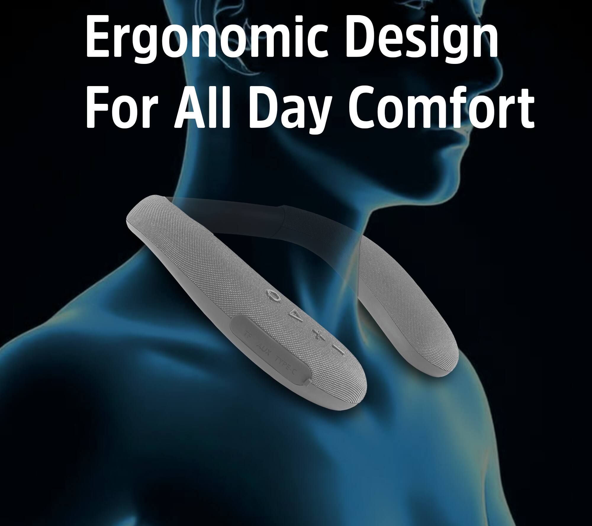 Ergonomic Design For All Day Comfort

TF AUX TYPE-C