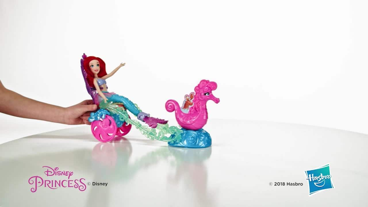 disney princess ariel's under the sea carriage