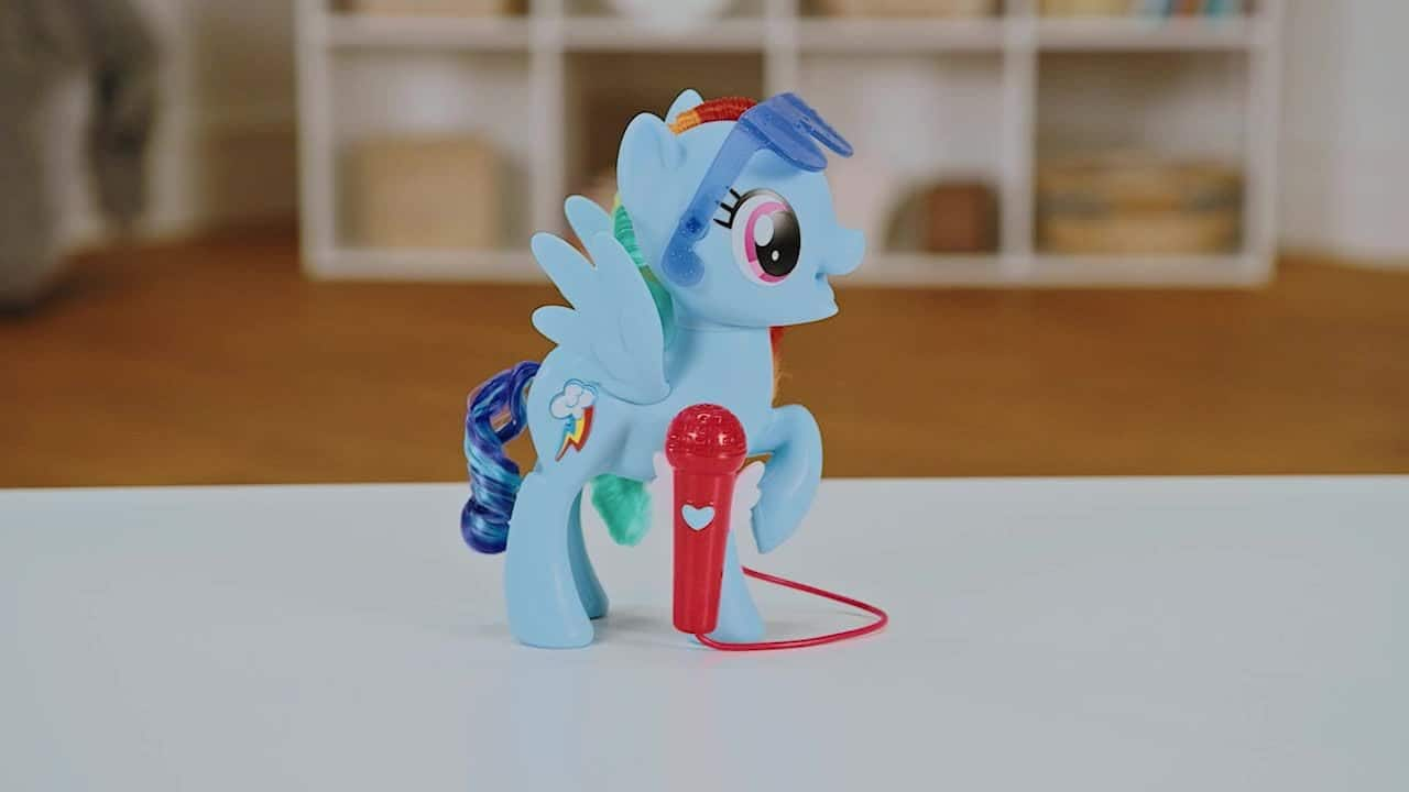 singing rainbow dash toy