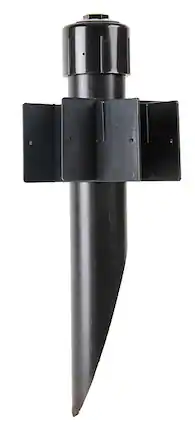 Front. Sonance - 19" GROUND STAKE - Outdoor Ground Post for Select Speakers (Each) - Black.