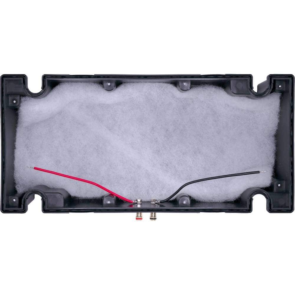 Angle. Sonance - MEDIUM LCR RETROFIT ENCLOSURE - Visual Performance Medium Enclosure for select 6.5" In-wall LCR Speakers (Each) - Black.