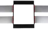 Sonance - R1C/R1CSUR FLEX BRACKET - Reference Series Flex Bracket for R1C/R1CSUR Speakers (Each) - Black