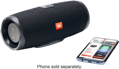 JBL Charge 4 Portable Bluetooth Speaker Midnight Black JBL Charge 4 Portable Bluetooth Speaker Midnight Black