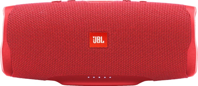 Front. JBL - Charge 4 Portable Bluetooth Speaker - Fiesta Red.