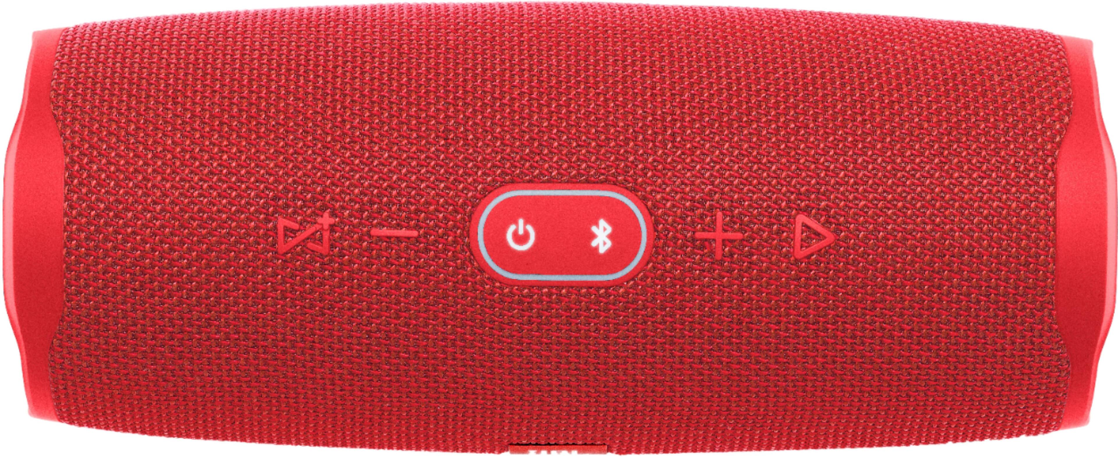 Alt View 11. JBL - Charge 4 Portable Bluetooth Speaker - Fiesta Red.