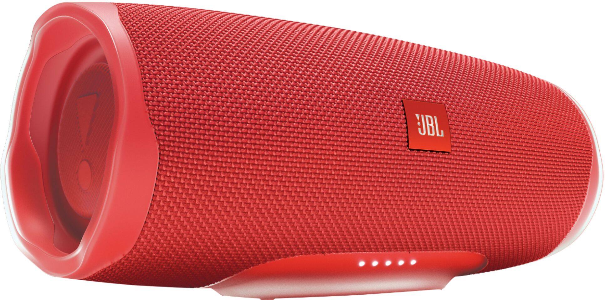 Alt View 16. JBL - Charge 4 Portable Bluetooth Speaker - Fiesta Red.