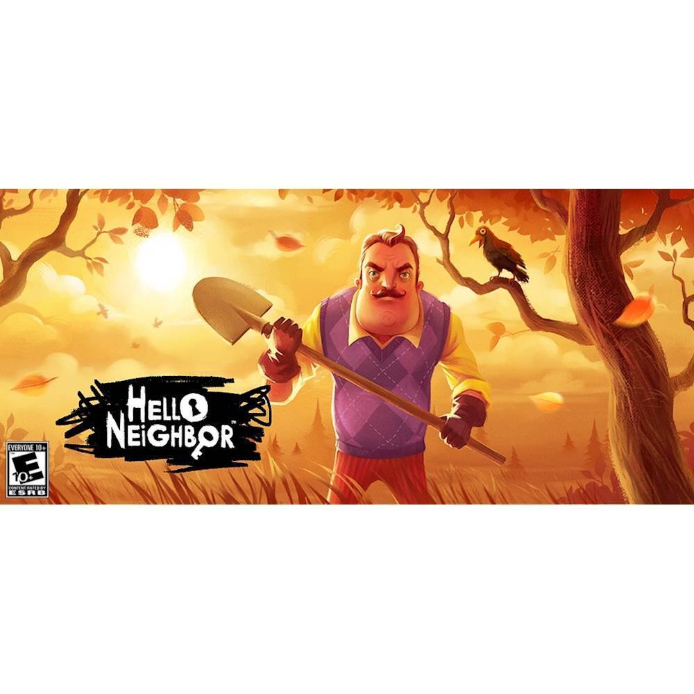 The image depicts a man holding a shovel and walking through a grassy field. The man is wearing a purple vest and appears to be the main character in the scene. The image is likely related to a video game, as it is described as a "video game cover." The man's appearance and the presence of a shovel suggest that the game might involve some sort of digging or excavation activity. - E10+ (Everyone 10+)