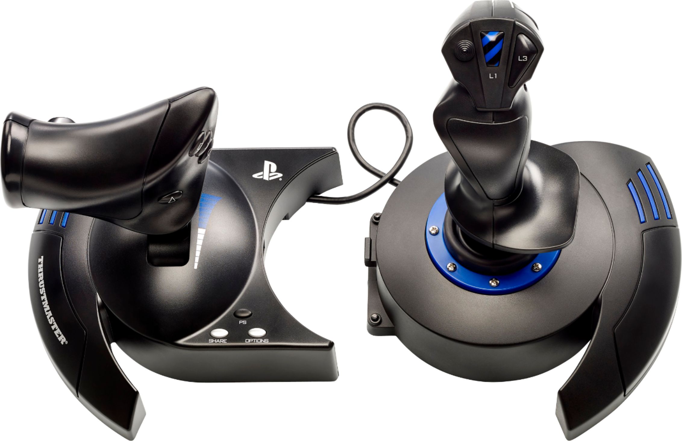 idiom pude porter Thrustmaster T.Flight Hotas 4 for PlayStation 4, PlayStation 5, and PC  4169085 - Best Buy