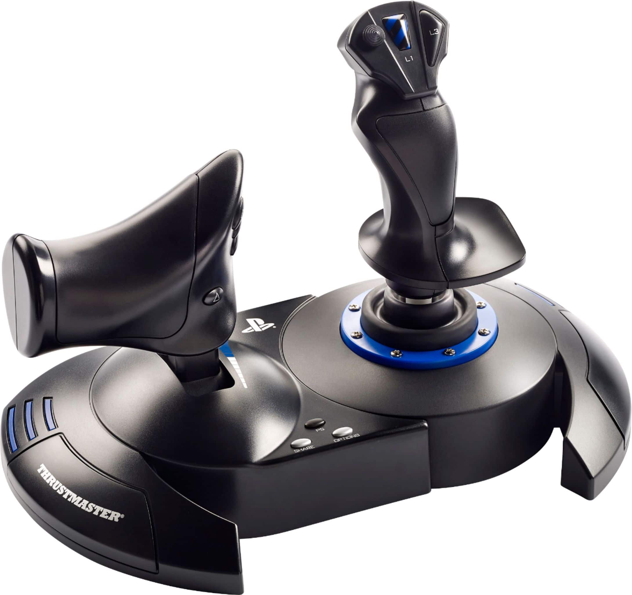 Alt View 13. Thrustmaster - T.Flight Hotas 4 for PlayStation 4, PlayStation 5, and PC - Black.