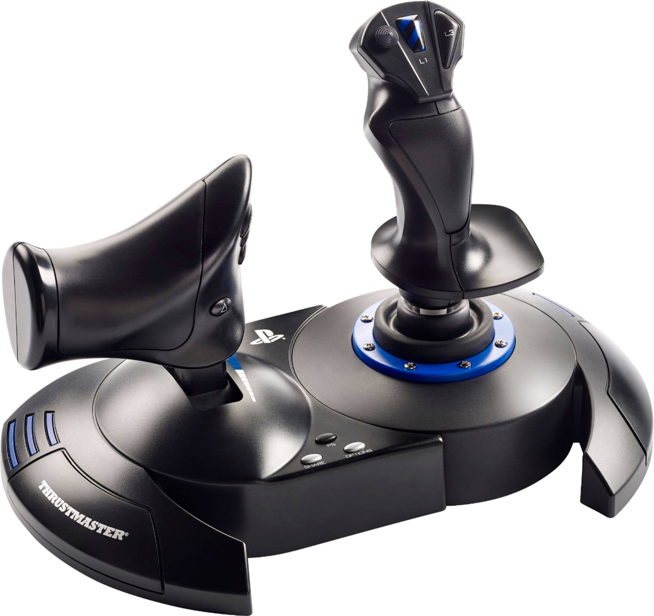 Alt View 13. Thrustmaster - T.Flight Hotas 4 for PlayStation 4, PlayStation 5, and PC - Black.