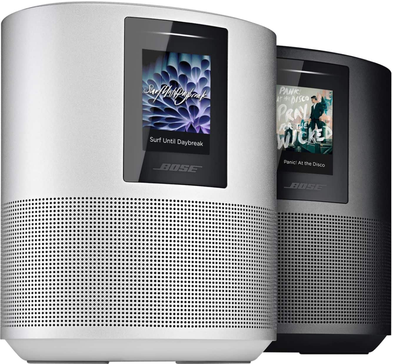 Alt View 12. Bose - Smart Speaker 500 Wireless All-In-One Smart Speaker - Luxe Silver.