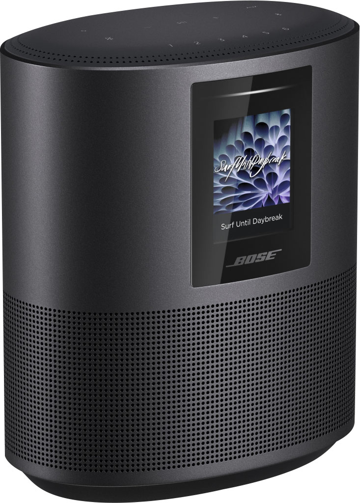 faglært Fæstning Tarif Bose Smart Speaker 500 Wireless All-In-One Smart Speaker Triple Black BOSE  HOME SPEAKER 500 BLACK - Best Buy