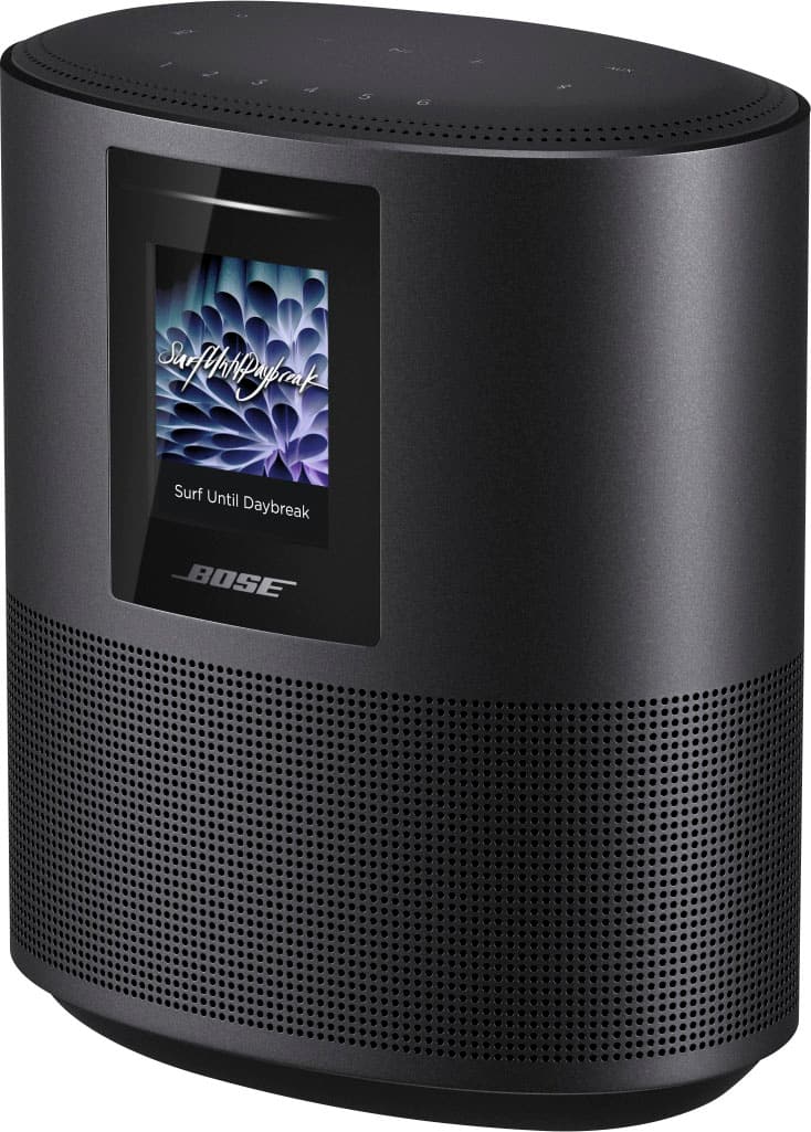Left. Bose - Smart Speaker 500 Wireless All-In-One Smart Speaker - Triple Black.