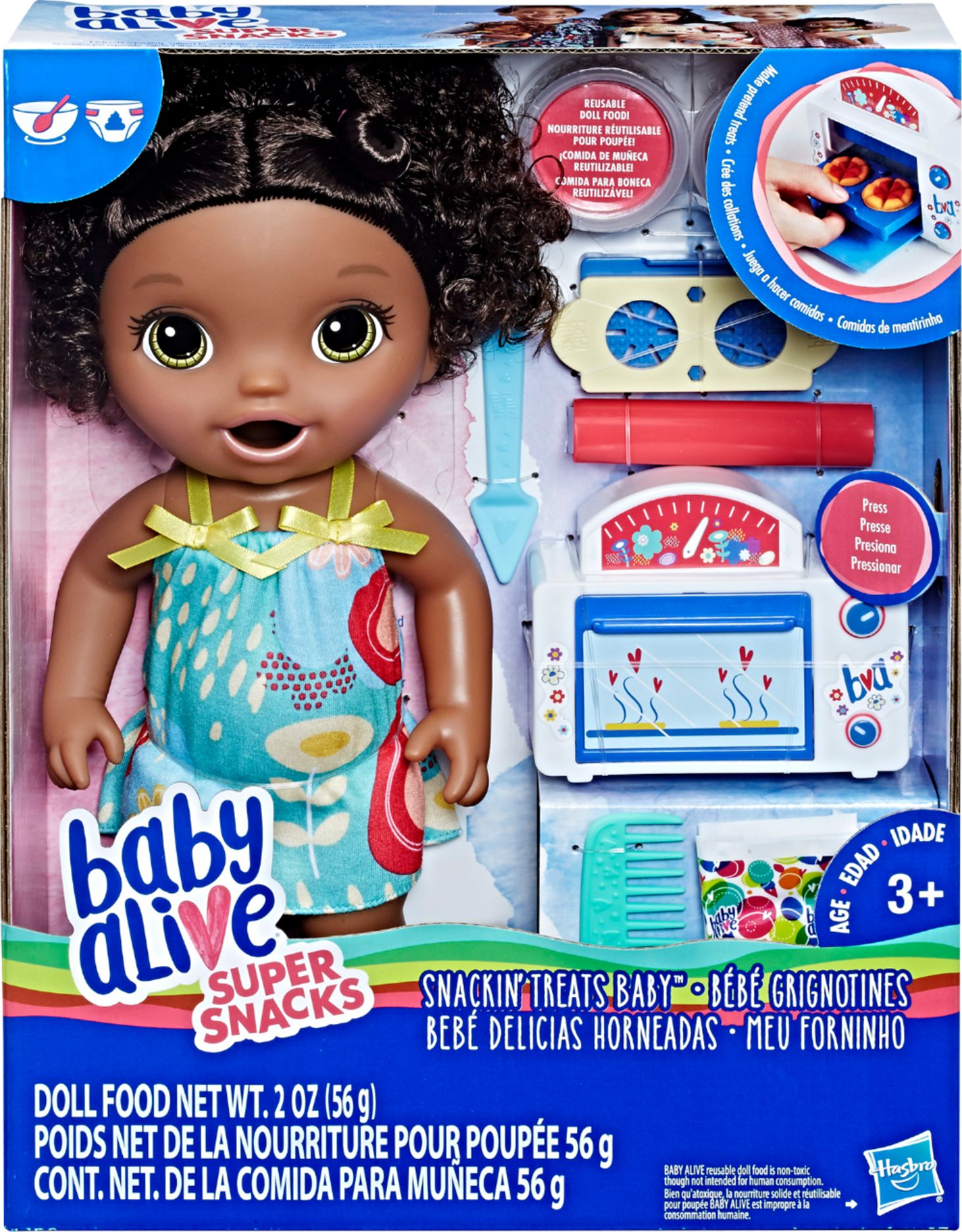 Best Buy: Baby Alive Snackin' Treats Baby Doll E2099