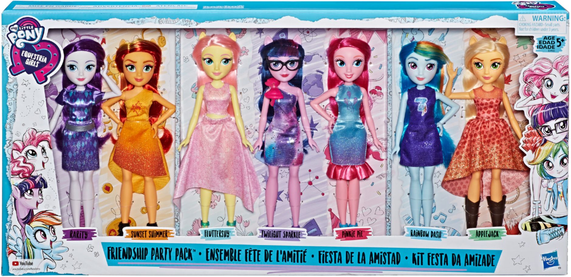 equestria girls friendship party pack