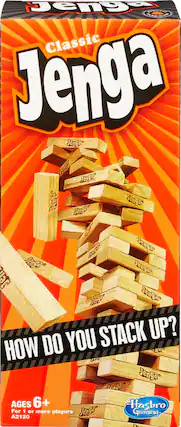 Front. Hasbro - Jenga Game.