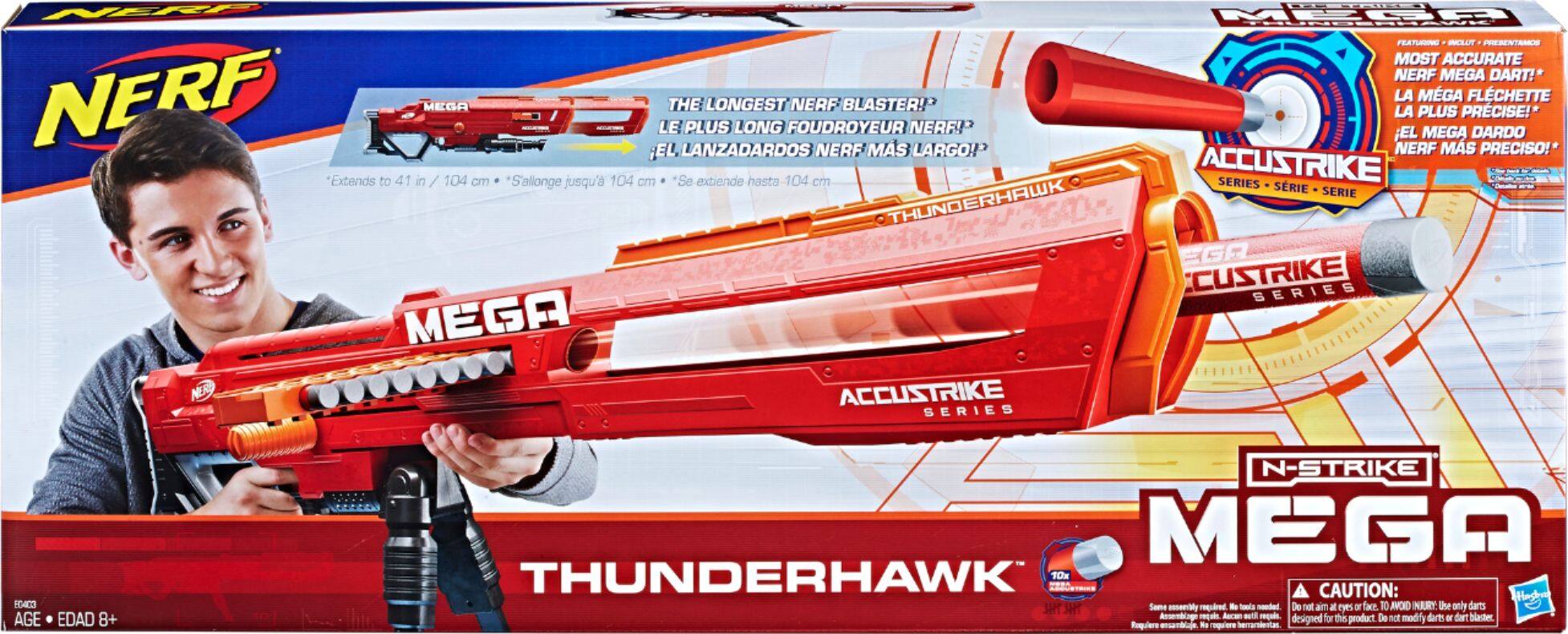 Buy Nerf: N-Strike Mega - Thunderhawk Blaster at Mighty Ape Australia