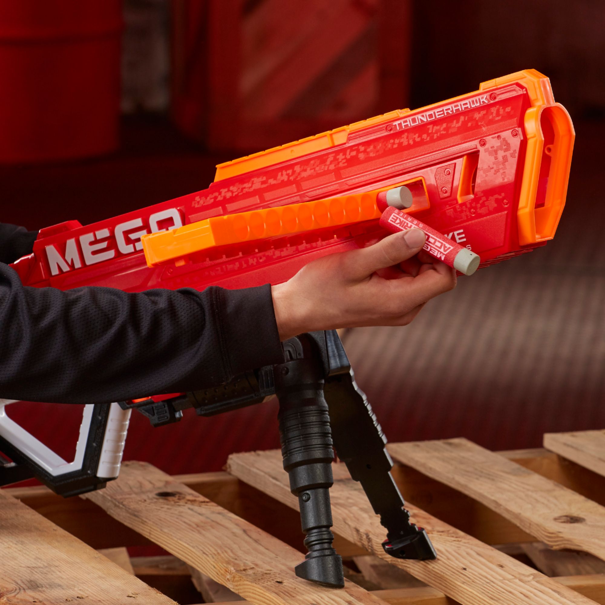 spil Undertrykkelse tyfon Best Buy: Nerf N-Strike Mega AccuStrike Series Thunderhawk Blaster E0403