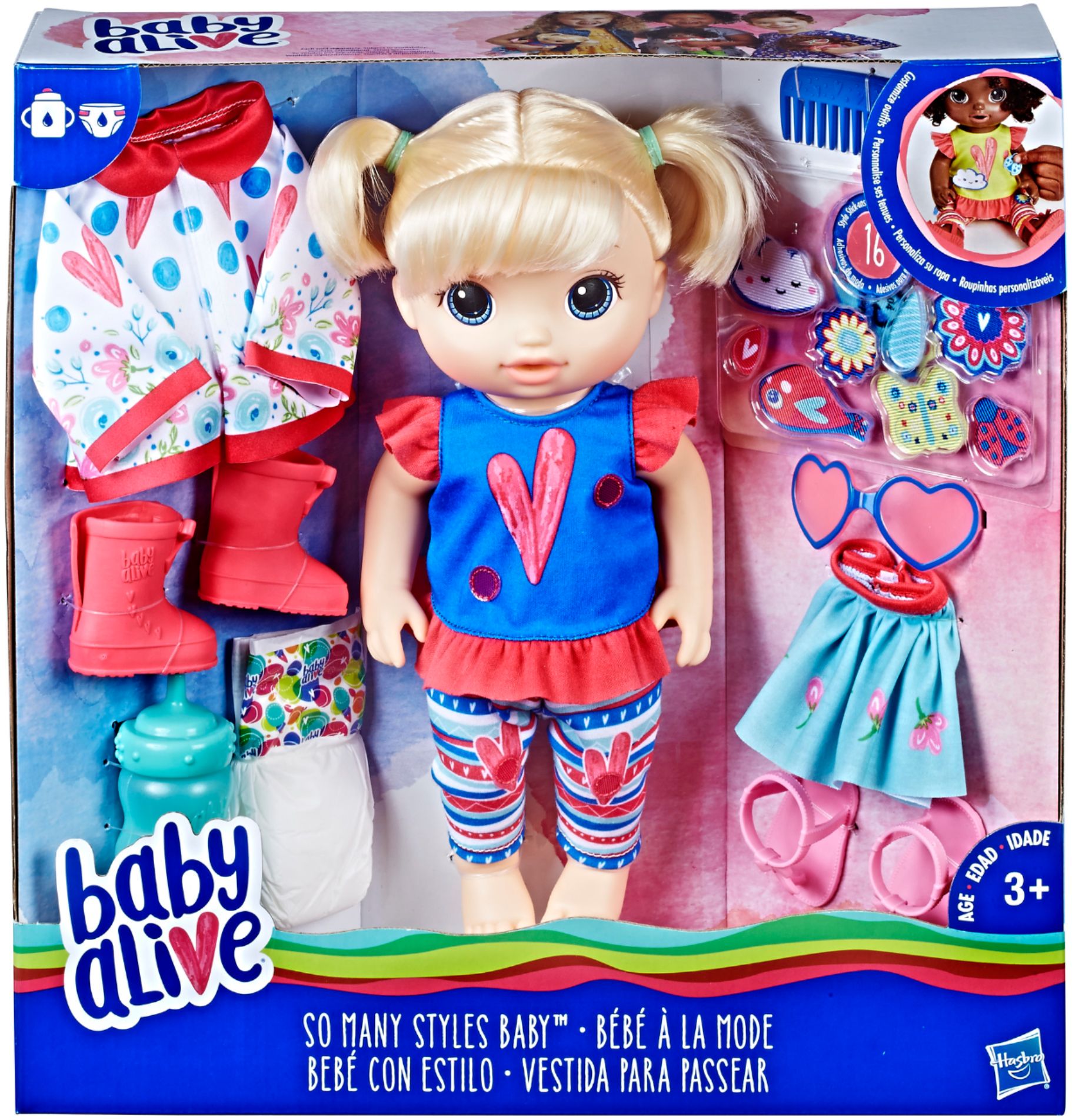 different baby alive dolls