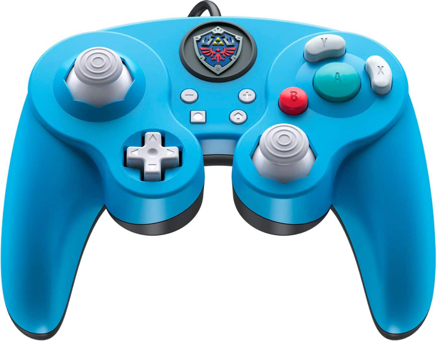 Alt View 11. PDP - Wired Fight Pad Pro Controller Link Edition for Nintendo Switch - Blue.
