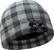 Front. Panther Vision - POWERCAP 35/55 Fleece Beanie - Plaid Gray/Black.